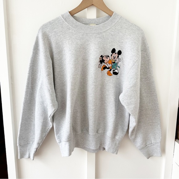 TOO CUTE Guetta brothers vintage Mickey Mouse sweatshirt - Picture 1 of 4